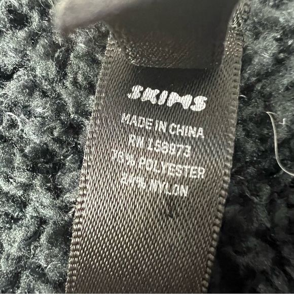 Skims sweater knit unisex black pullover crew neck soft size XXS/S - Picture 9 of 10